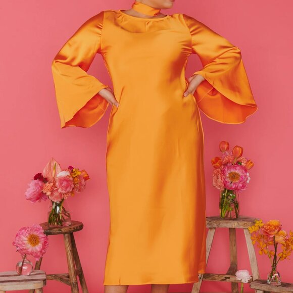 knee length dresses for ladies Rom Com Midi Dress ~ White Texture Stretch  Show Me Your Mumu